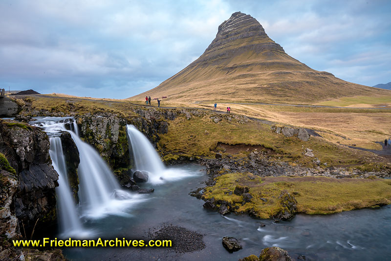 waterfalls,mountain,water,tourist,iconic,icland,